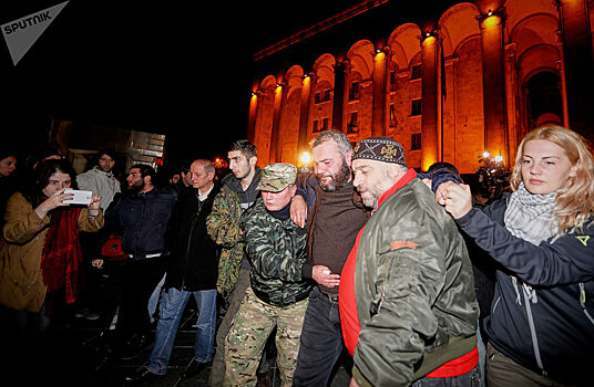 "Палаточная дестабилизация" в Тбилиси