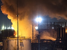 Пожар в Усть-Луге повредил газовый терминал "Новатэка"