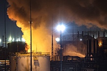 Пожар в Усть-Луге повредил газовый терминал "Новатэка"