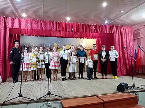 Казачья школа № 7 ст. Новодонецкой отметила трёхлетие обретения своего статуса
