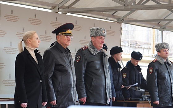 Рязанских полицейских поздравили с Днем сотрудника ОВД