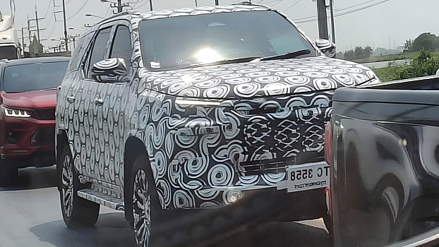 Новый Toyota Fortuner: рамный SUV на базе пикапа Hilux вышел на тесты