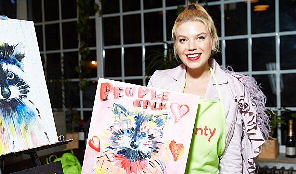 Липа Тетерич, Тоня Худякова, Анастасия Задорожная и другие звезды на вечеринке с искусством Painty при поддержке PEOPLETALK