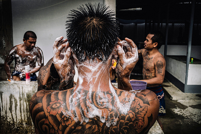 Заключенные в тюрьме строгого режима Клонг-прем