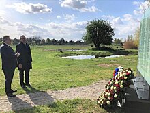 Имена 170 советских военнопленных увековечили на месте их гибели в Вене