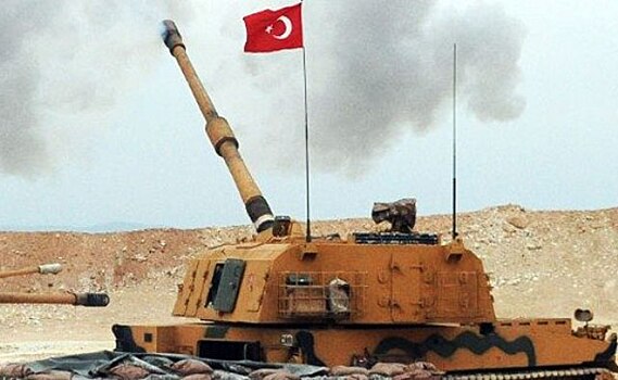 Турецкая артиллерия обстреляла территорию Сирии