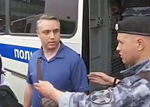 Задержанный на митинге в Москве американец сделал заявление