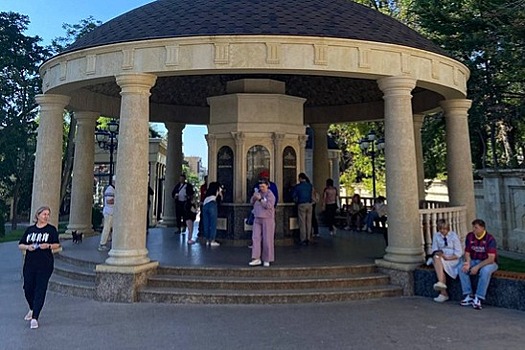В Кисловодске расконсервировали бювет «Ребровский»