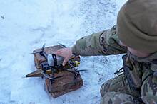 Российские гвардейцы уничтожили дрон «Баба-яга» ВСУ у Северска