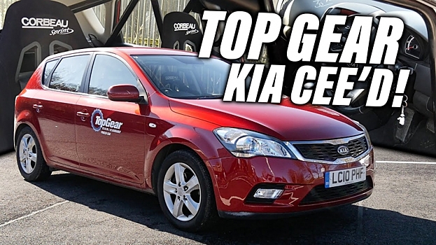 На продажу выставили тот самый Kia Ceed, на котором ездили звезды шоу Top Gear