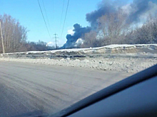 Страшный пожар возник в Кемерове: густой дым застилает небо