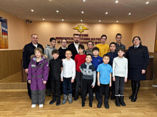 Сотрудники Управления МВД России по Ненецкому автономному округу провели для детей «Урок мужества»