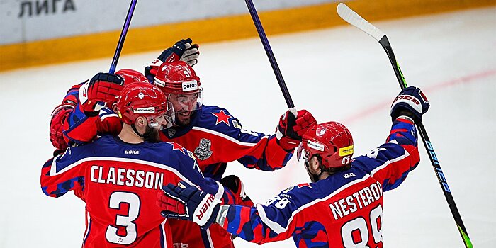 ЦСКА повел 1-0 в серии со СКА, выиграв матч в 3-м овертайме. Нестеров забил на 103-й минуте