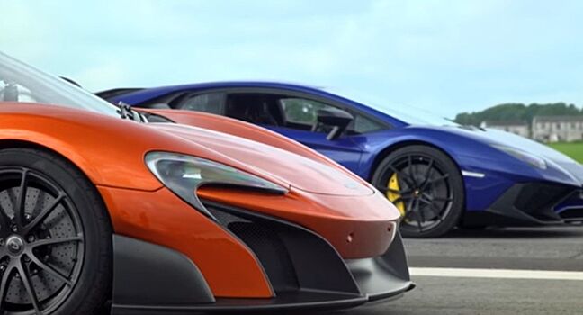 Громкая битва атмосферных V10: Lexus LFA против Audi R8