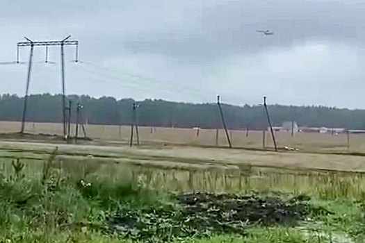 В Челябинской области упал вертолет Ми-8