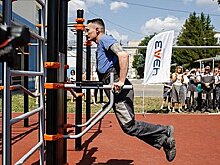 На ЧЭАЗ открыли спортплощадку для работников завода