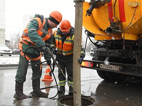 «Мосводосток» обследовал более 4 тысяч километров водосточной сети