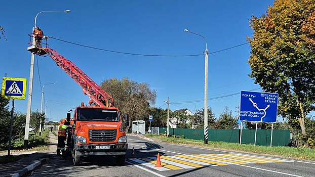 Дорогу Мстихино-М3 «Украина» подсветили