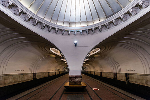 На станции московского метро "Сокол" восстановят исторические элементы
