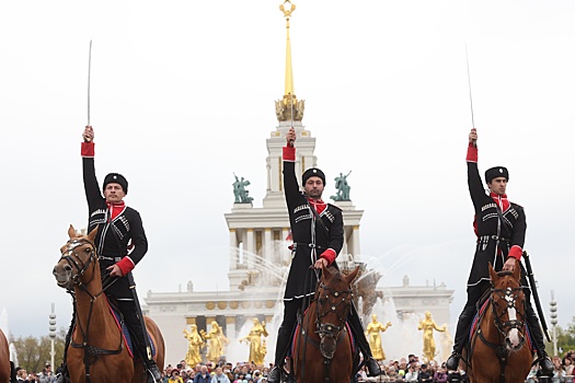 В Москве прошла премьера Конного церемониала