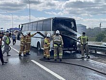 Автобус на трассе Кавказ вспыхнул мгновенно: пассажиры успели чудом спастись