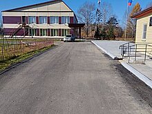 Одну из улиц села Средний Ургал отремонтировали за счет госпрограммы