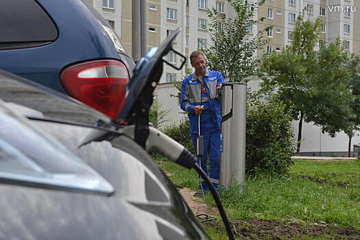 Зарядная станция стала популярной у владельцев электрокаров