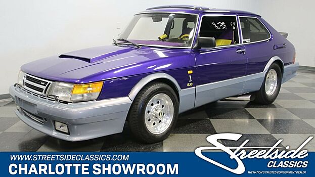 Выставлен на продажу модифицированный дрэговый Saab 900 1987 года выпуска
