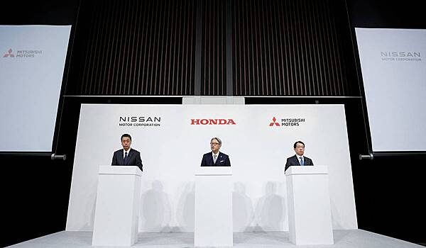 Названа возможная дата слияния Honda и Nissan