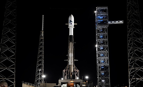 Запуск ракеты-носителя Falcon 9 с модулем Nova-C к Луне перенесли