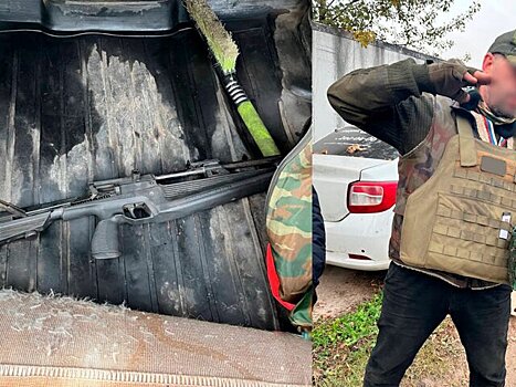 Мужчину в бронежилете и с винтовкой задержали в Нижнем Новгороде