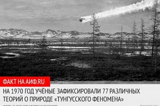 110 лет назад в Красноярском крае упал тунгусский метеорит