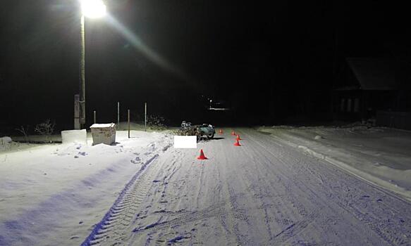В Унинском районе погиб водитель мотоцикла, опрокинувшись на дороге