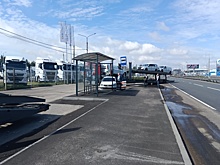 Четыре новых остановки установили на улице Ларина в Нижнем Новгороде