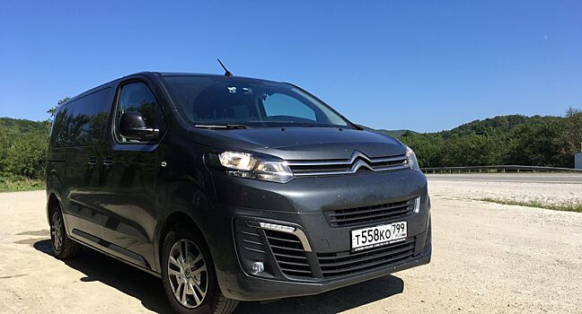 Семь человек и море. Тест-драйв Citroen SpaceTourer