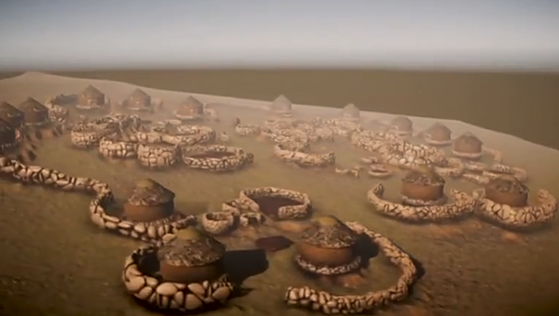 В африканском заповеднике найден потерянный город тсвана