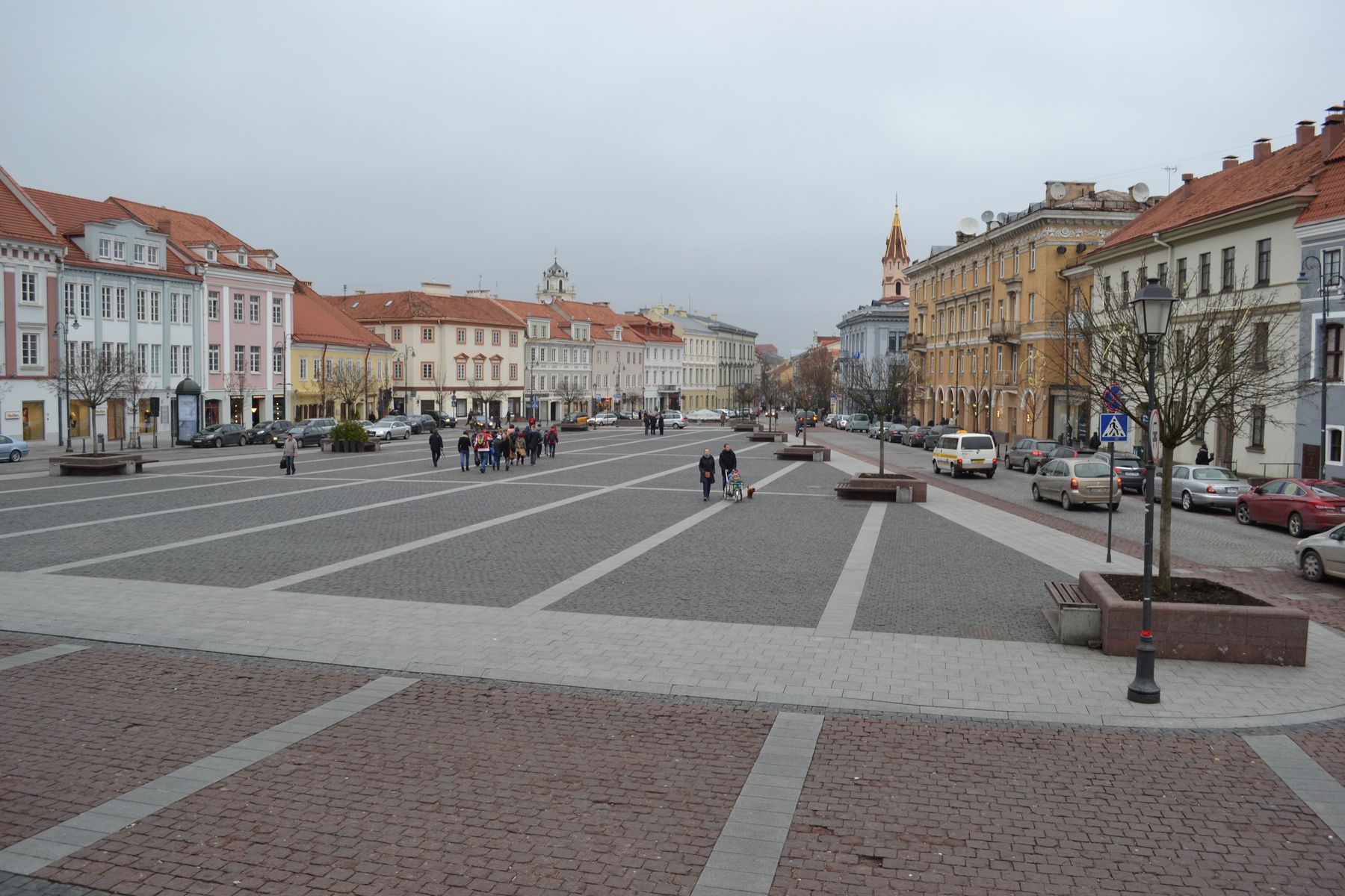 Ратушная площадь, Вильнюс, Литва, Европа