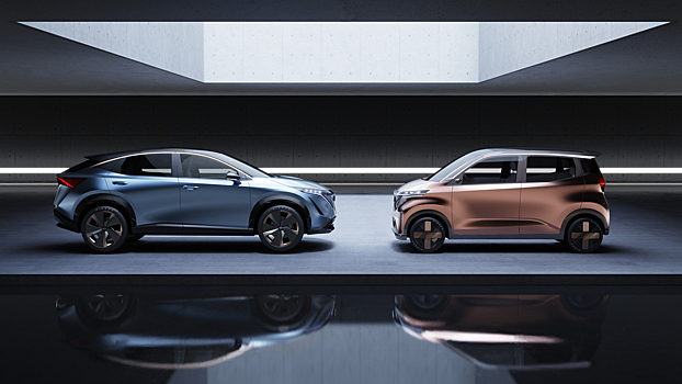 Nissan представил два новых электрокара — Ariya и IMk