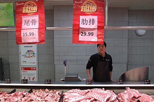 Цены на свинину в Китае в декабре подскочили на 97% из-за АЧС
