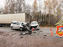 Крупное ДТП парализовало движение на Носовихинском шоссе в Подмосковье