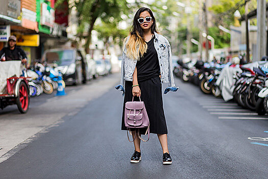 6 способов носить брюки-кюлоты: учимся у модных блогеров и звезд