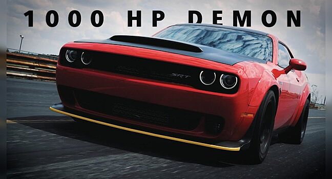 Тюнеры показали 1035-сильный Dodge Demon от Hennessey