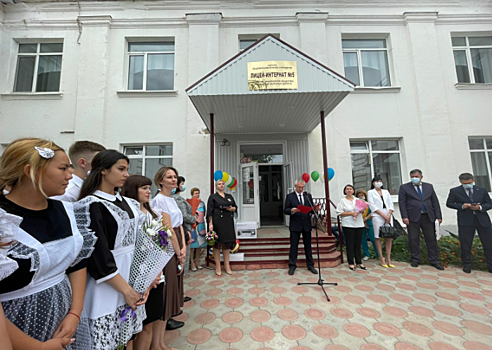 Начались занятия в обновлённом лицее-интернате №5 ОАО «РЖД» в городе Красный Кут