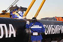 "Газпром" увеличил поставки газа в Китай