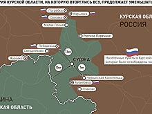 В курском приграничье освобождены село Погребки и деревня Орловка