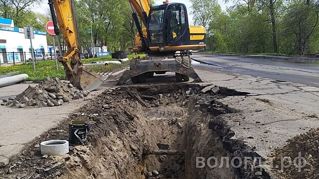 Почти 4 км ливневой канализации построили в Вологде за три года