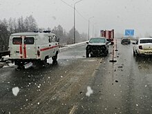 В Городищенском районе на мосту столкнулись Ford и Kia