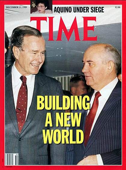 "Строим новый мир". Горбачев и Джордж Буш-старший 