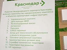 Макет нового аэропорта в Краснодаре представили на РИФ -2019