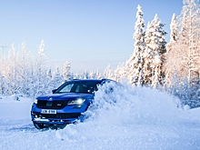 Видео: первый RS-кроссовер Skoda испытали за полярным кругом